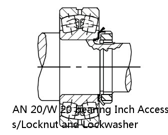 Not Self-Locking Replaces Rose AN-20 Whittet-Higgins AN-20 Threaded Shaft & Bearing Locknut Standard AN20 Timken AN-20, UNS 3.918-12 Right-Hand Thread SKF an 20 